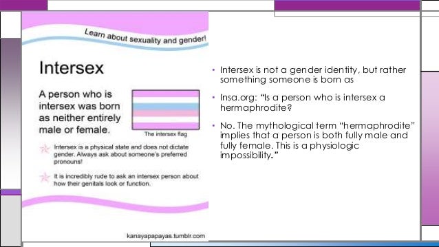 More about gender!