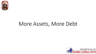 More Assets, More Debt
 