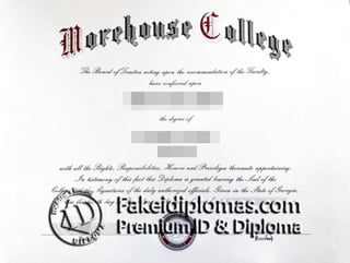 Morehouse College degree