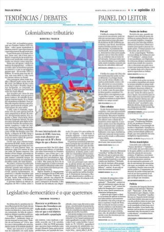 Artigo | Folha de São Paulo | Moreira franco 