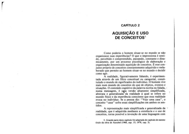Teorias Da Aprendizagem Resumido Teorias Da Aprendizagem Resumido