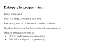 portable data parallel extensions for python*... Morel, a data-parallel programming language | PDF