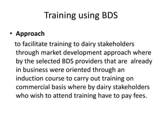 Tanzania Dairy Board progress report 