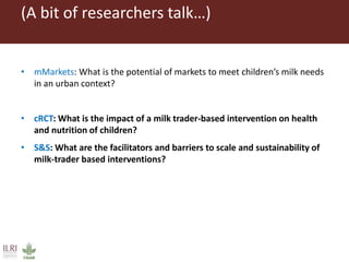 MoreMilk: Making the most of milk