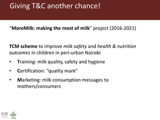 MoreMilk: Making the most of milk