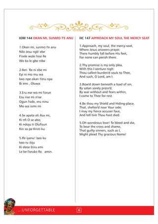 1st Year Memorial Service of Mrs Funmilayo Adunni OLAYINKA