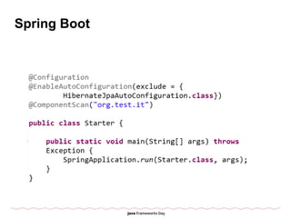 Spring Boot
 