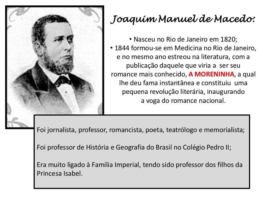 A Moreninha De Joaquim Manuel De Macedo Resumo