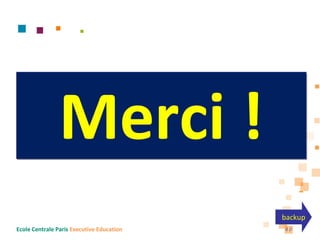 backup
Ecole Centrale Paris Executive Education   40
 