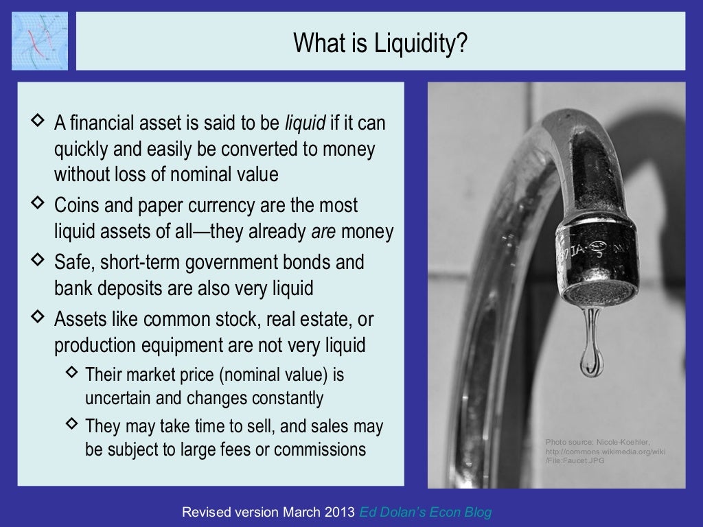What is Liquidity? A financial