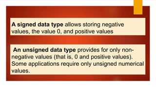 More on Data Types (Exponential and Scientific Notations) | PPT