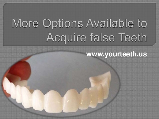 Best false teeth options