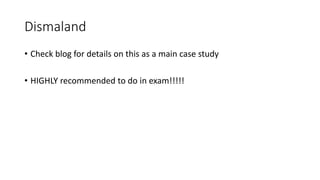 Dismaland
• Check blog for details on this as a main case study
• HIGHLY recommended to do in exam!!!!!
 