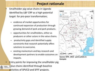 More pork by and for the poor: Catalyzing emerging smallholder pig value chains in Uganda for food security and poverty reduction