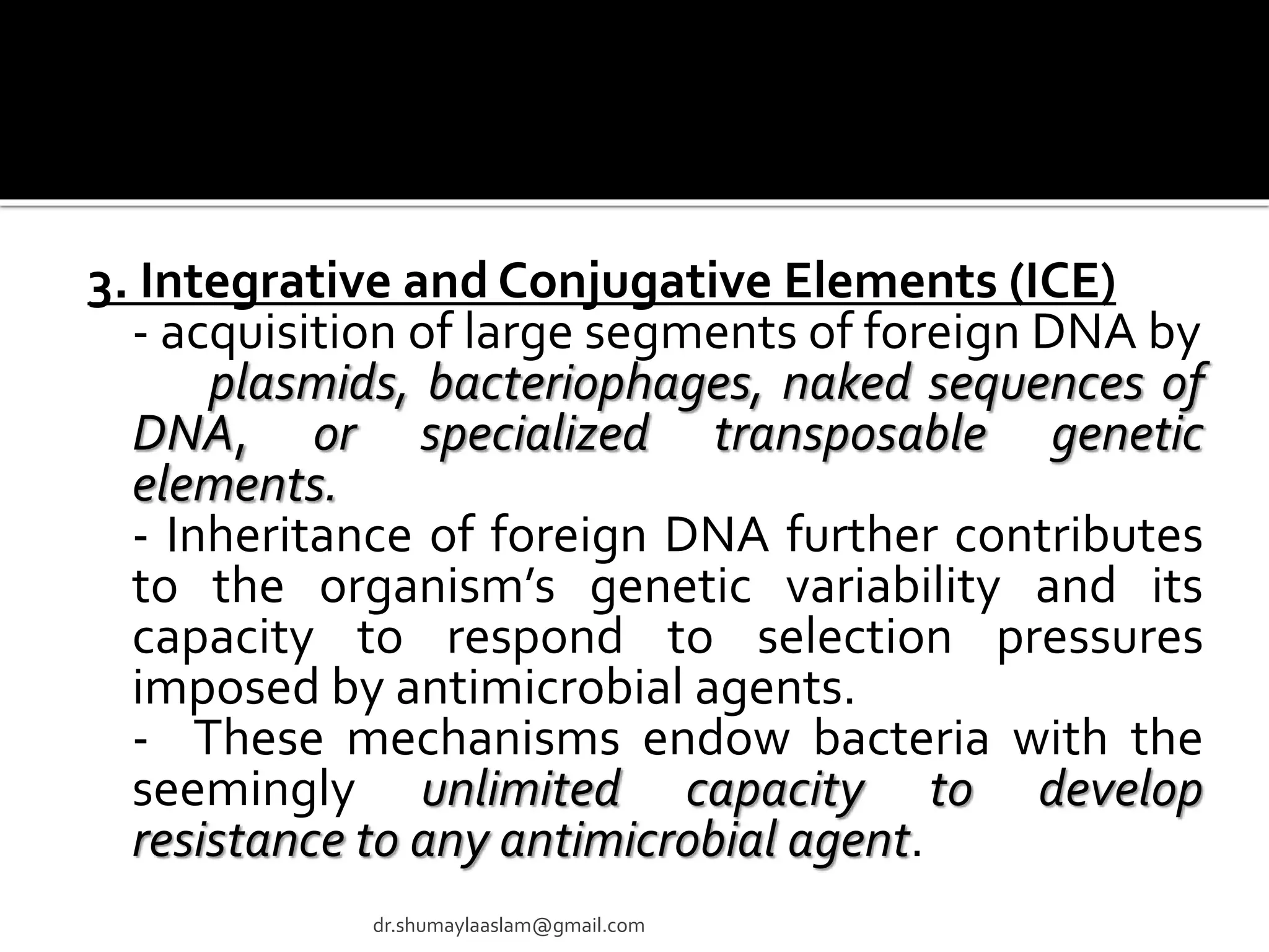 Mechanism Of Resistance Of Antibiotics | PPTX