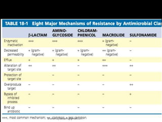 Mechanism Of Resistance Of Antibiotics | PPTX