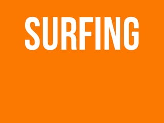 Surfing
 