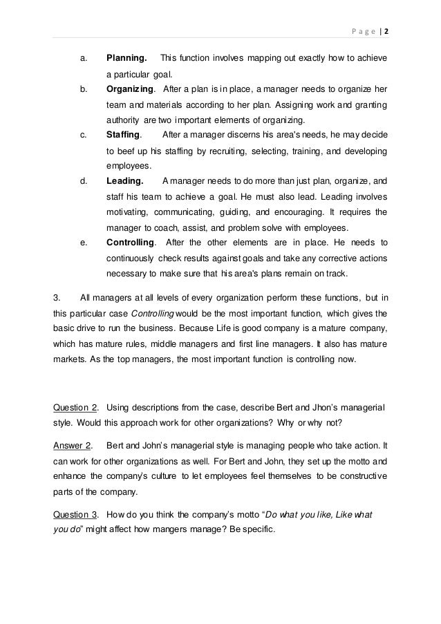 Who need a boss case study answers picture