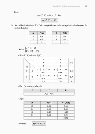 Morettin   estatistica básica, probabilidade