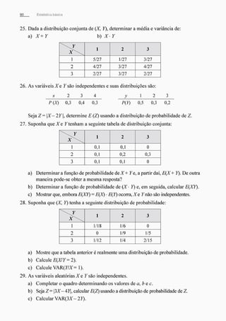 Morettin   estatistica básica, probabilidade