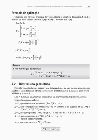 Morettin   estatistica básica, probabilidade
