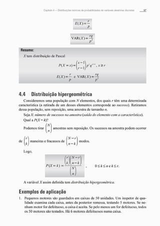 Morettin   estatistica básica, probabilidade