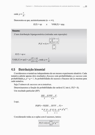 Morettin   estatistica básica, probabilidade