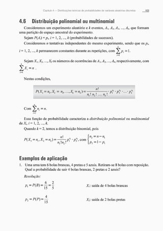 Morettin   estatistica básica, probabilidade