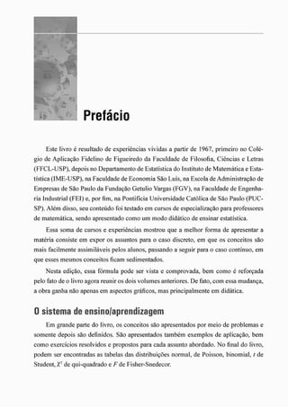 Morettin   estatistica básica, probabilidade