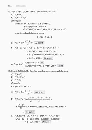Morettin   estatistica básica, probabilidade