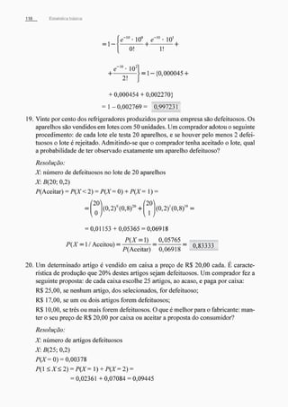 Morettin   estatistica básica, probabilidade