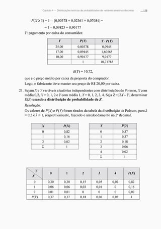 Morettin   estatistica básica, probabilidade