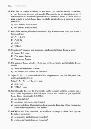 Morettin   estatistica básica, probabilidade