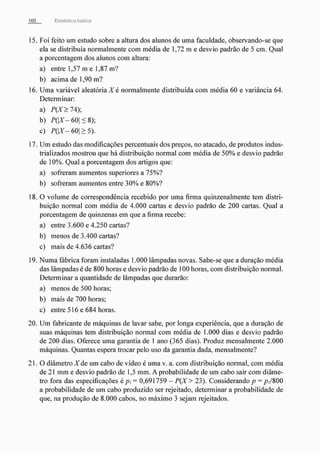 Morettin   estatistica básica, probabilidade