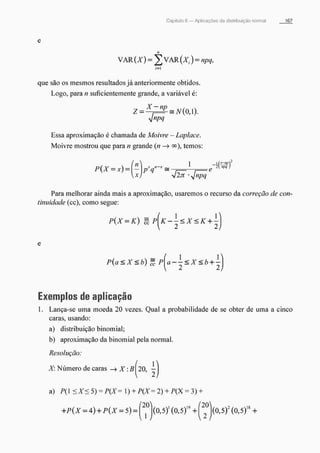 Morettin   estatistica básica, probabilidade