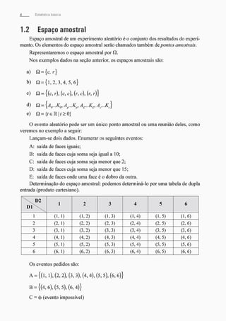 Morettin   estatistica básica, probabilidade