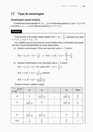 Morettin   estatistica básica, probabilidade