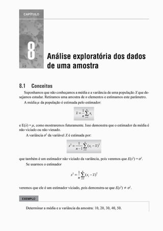Morettin   estatistica básica, probabilidade