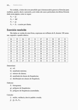 Morettin   estatistica básica, probabilidade