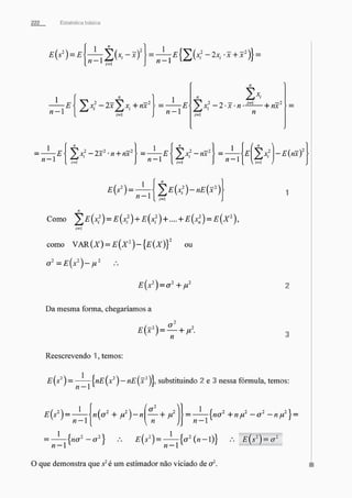 Morettin   estatistica básica, probabilidade