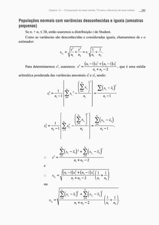 Morettin   estatistica básica, probabilidade