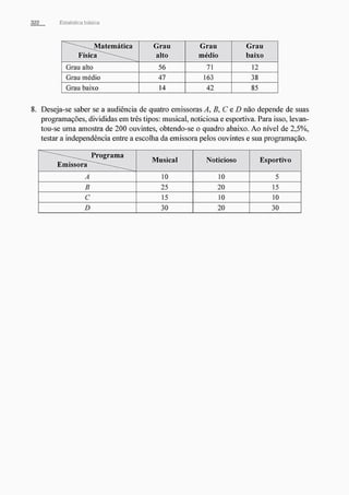 Morettin   estatistica básica, probabilidade