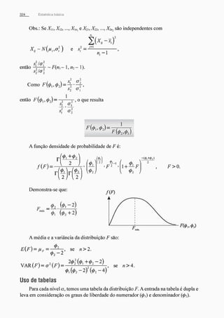 Morettin   estatistica básica, probabilidade