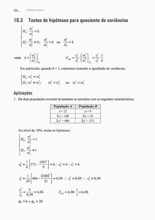 Morettin   estatistica básica, probabilidade