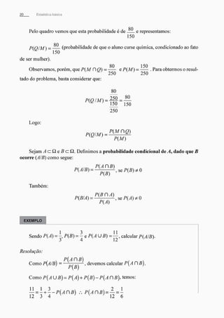 Morettin   estatistica básica, probabilidade