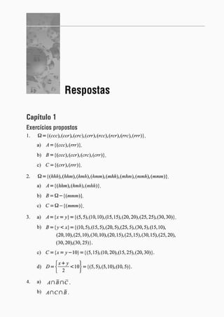 Morettin   estatistica básica, probabilidade