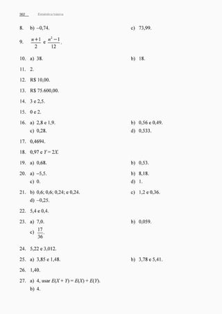 Morettin   estatistica básica, probabilidade
