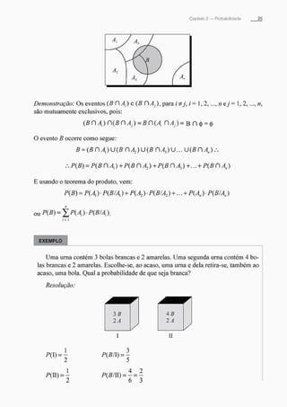 Morettin   estatistica básica, probabilidade