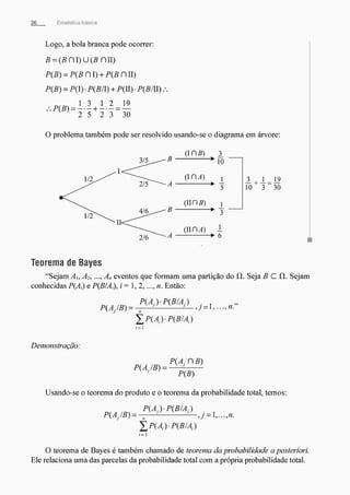 Morettin   estatistica básica, probabilidade
