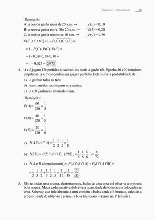 Morettin   estatistica básica, probabilidade